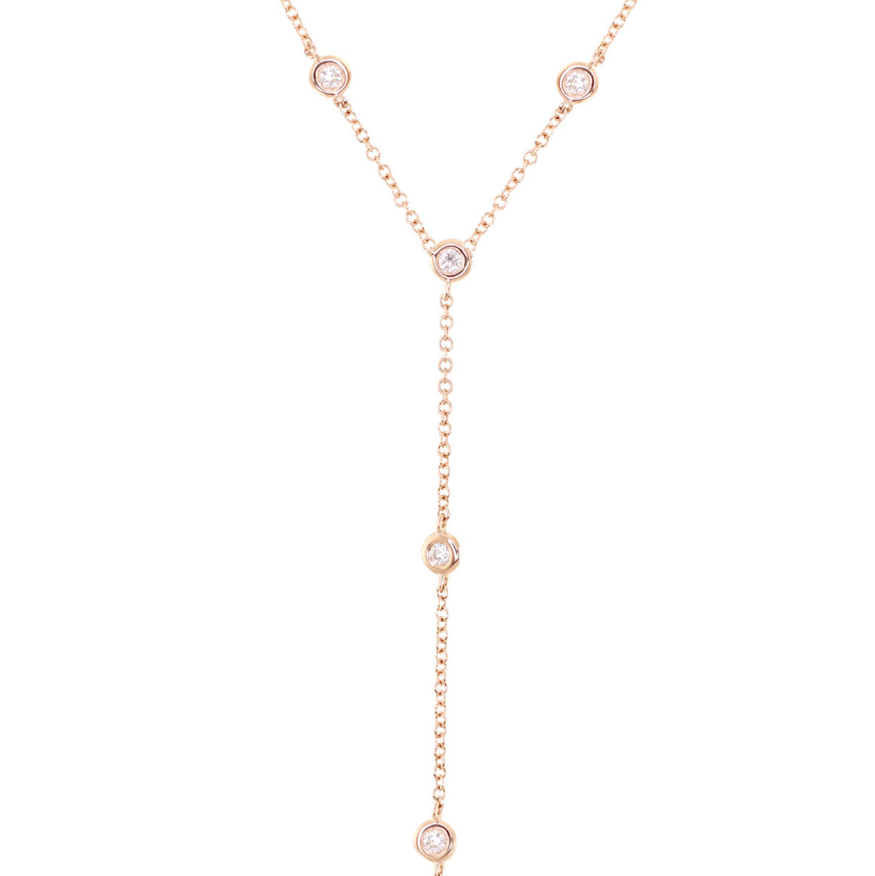 Rose Gold Single Chain Necklace