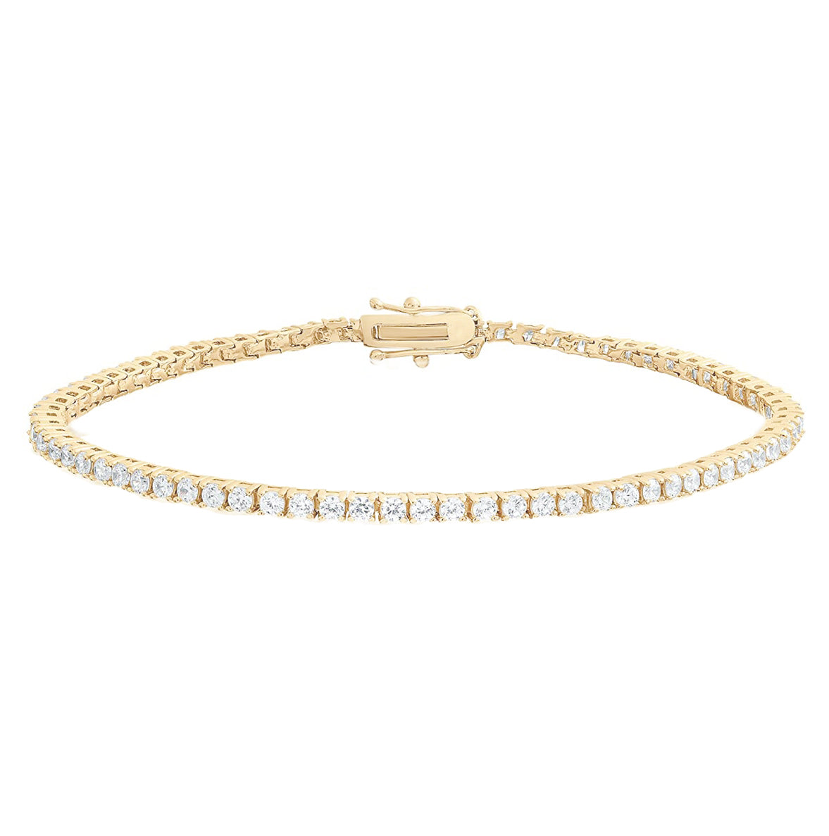 gold tennis bracelets