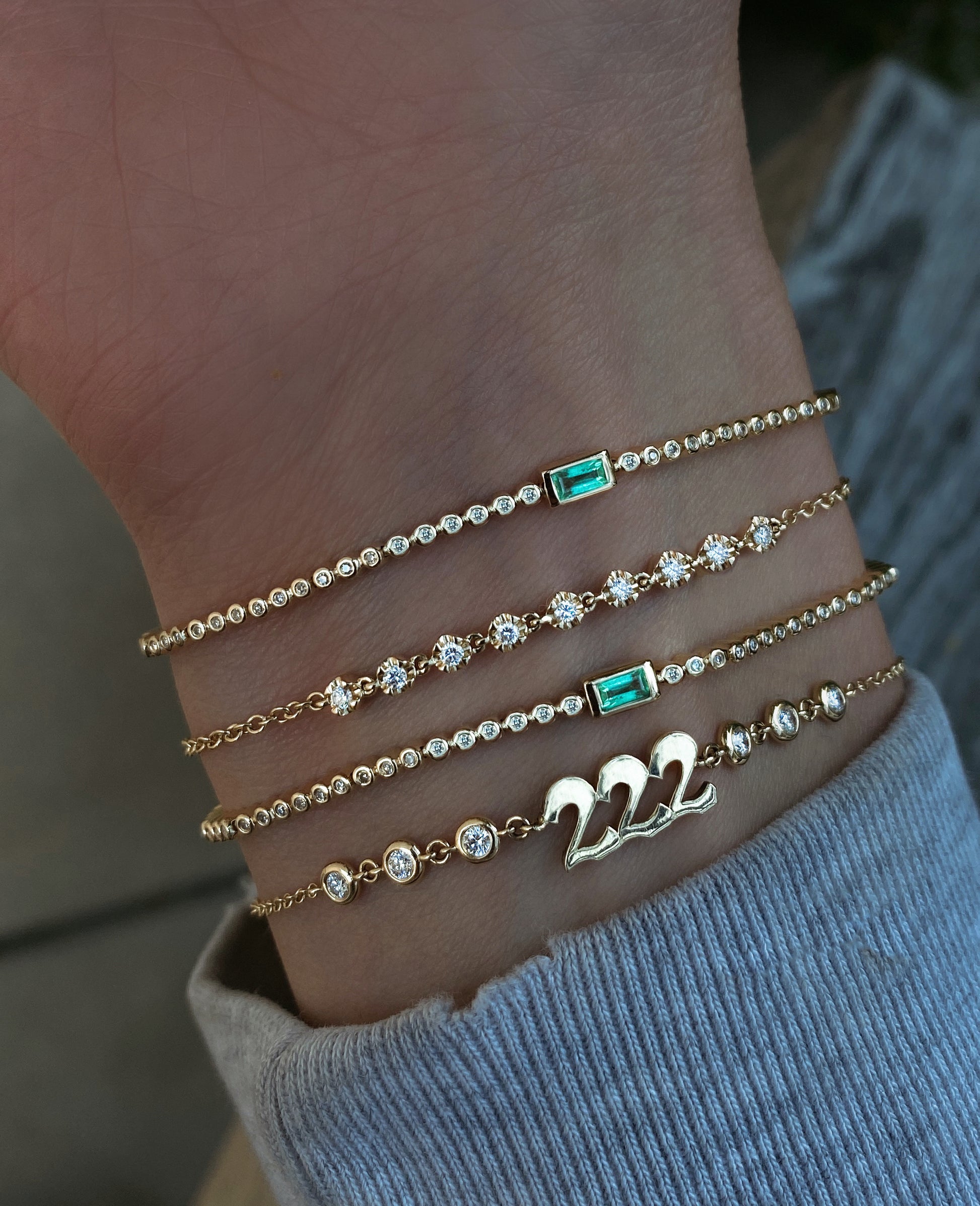 Angel Number Beaded Bracelet | Mure + Grand 222