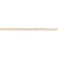 14kt gold and diamond bezel row bead bracelet