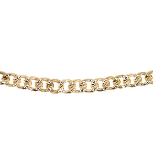 14kt gold solid mini chain bracelet